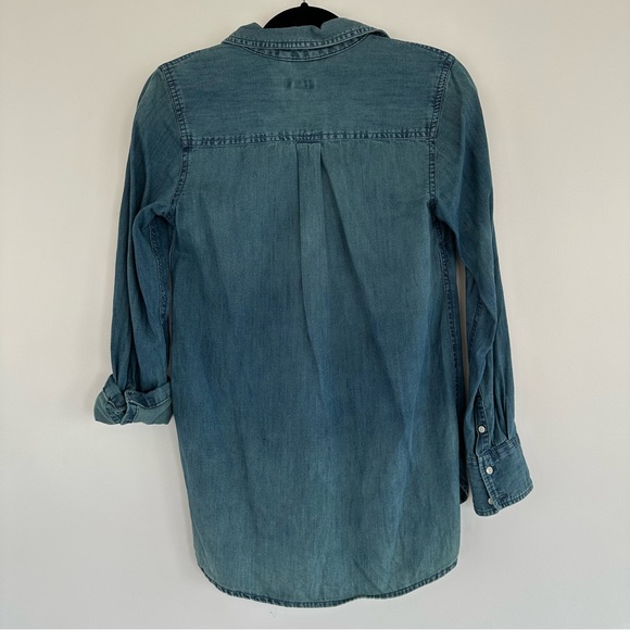 Merona Long Sleeve Denim Tunic Size Small - Picture 4 of 5